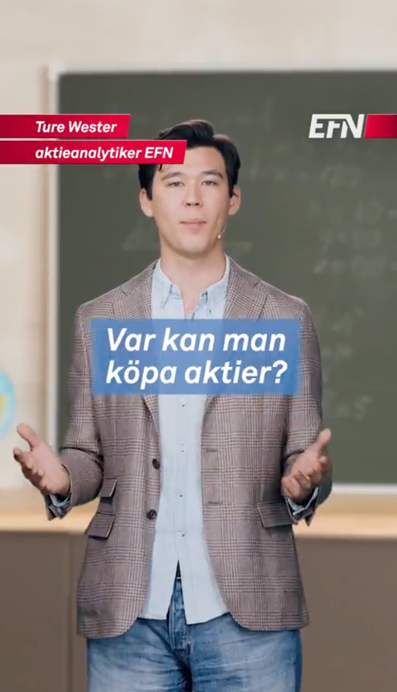 Aktieskolan Var kan man köpa aktier?