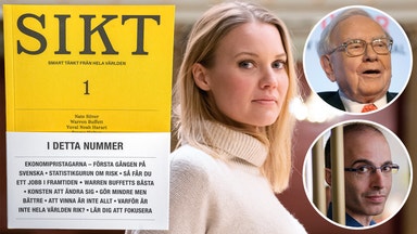 Emma Frans, Warren Buffett och Yuval Noah Harari i Sikt #1