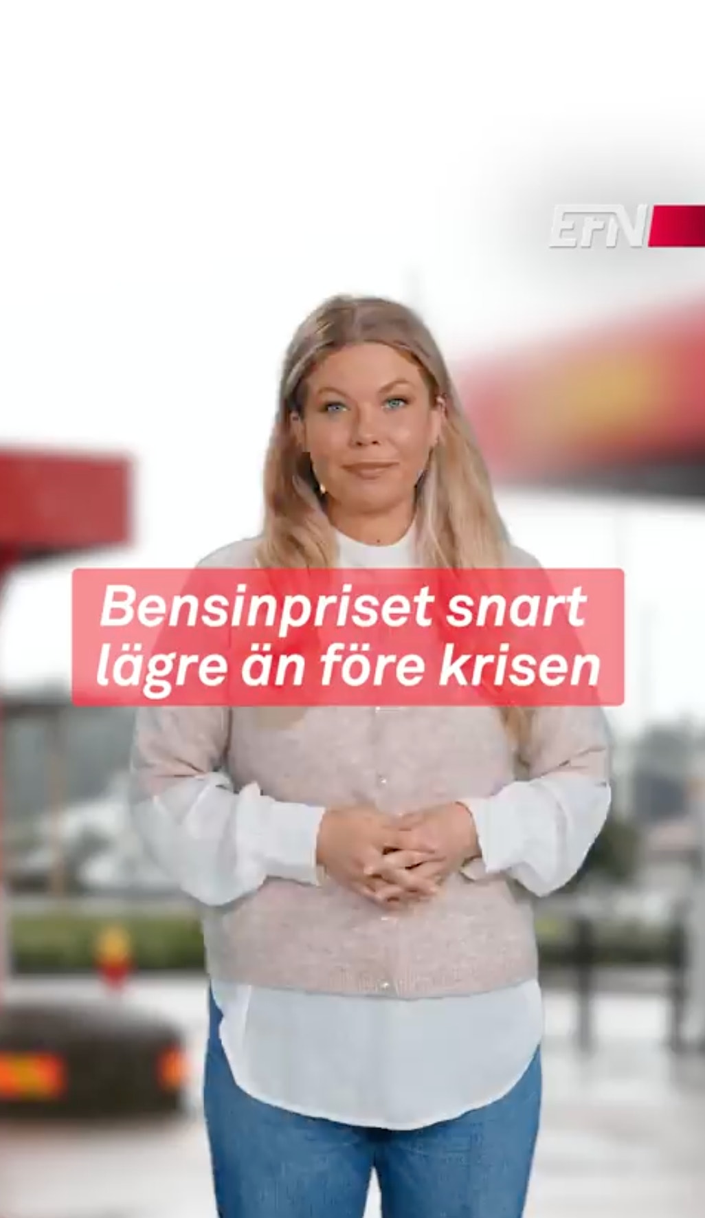 Bensinpriset snart lägre än före krisen