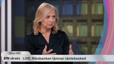 Chefekonomen om Riksbankens räntebesked: ”Ett väntat besked”