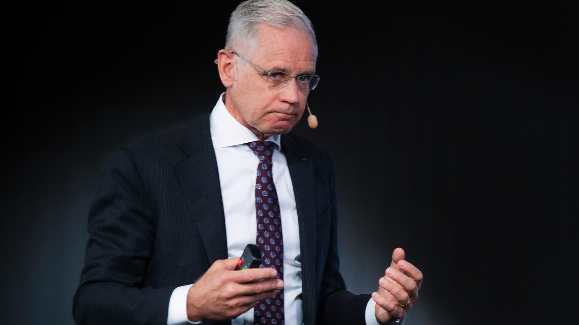 SKF:s vd Rickard Gustafson. 