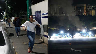 Attacker mot Venezuelas huvudstad – USA uppges ligga bakom