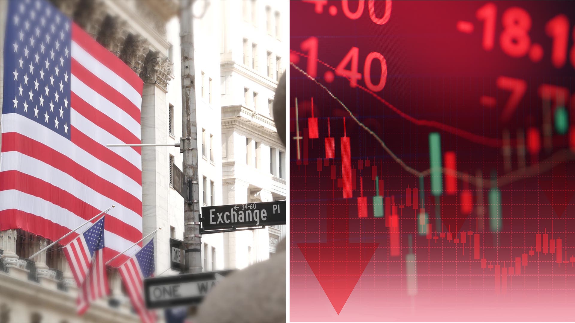 Wall Street stängde på minus