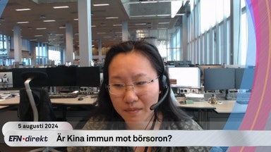 Kina-expert: Därför smittades inte Kina av börsoron