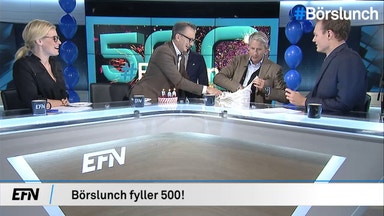Börslunch avsnitt 500!