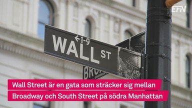 Det här är Wall Street