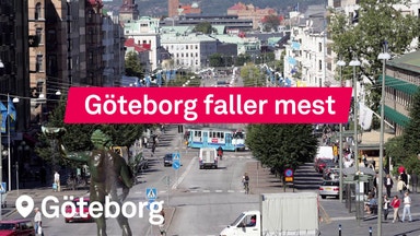 Februarimörker på Göteborgs bomarknad