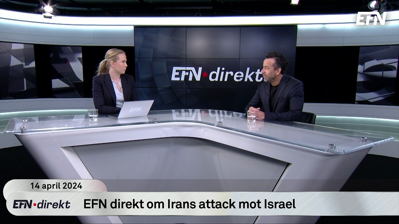 Efn Video: Iran attackerar Israel - hela världen på helspänn | EFN Play