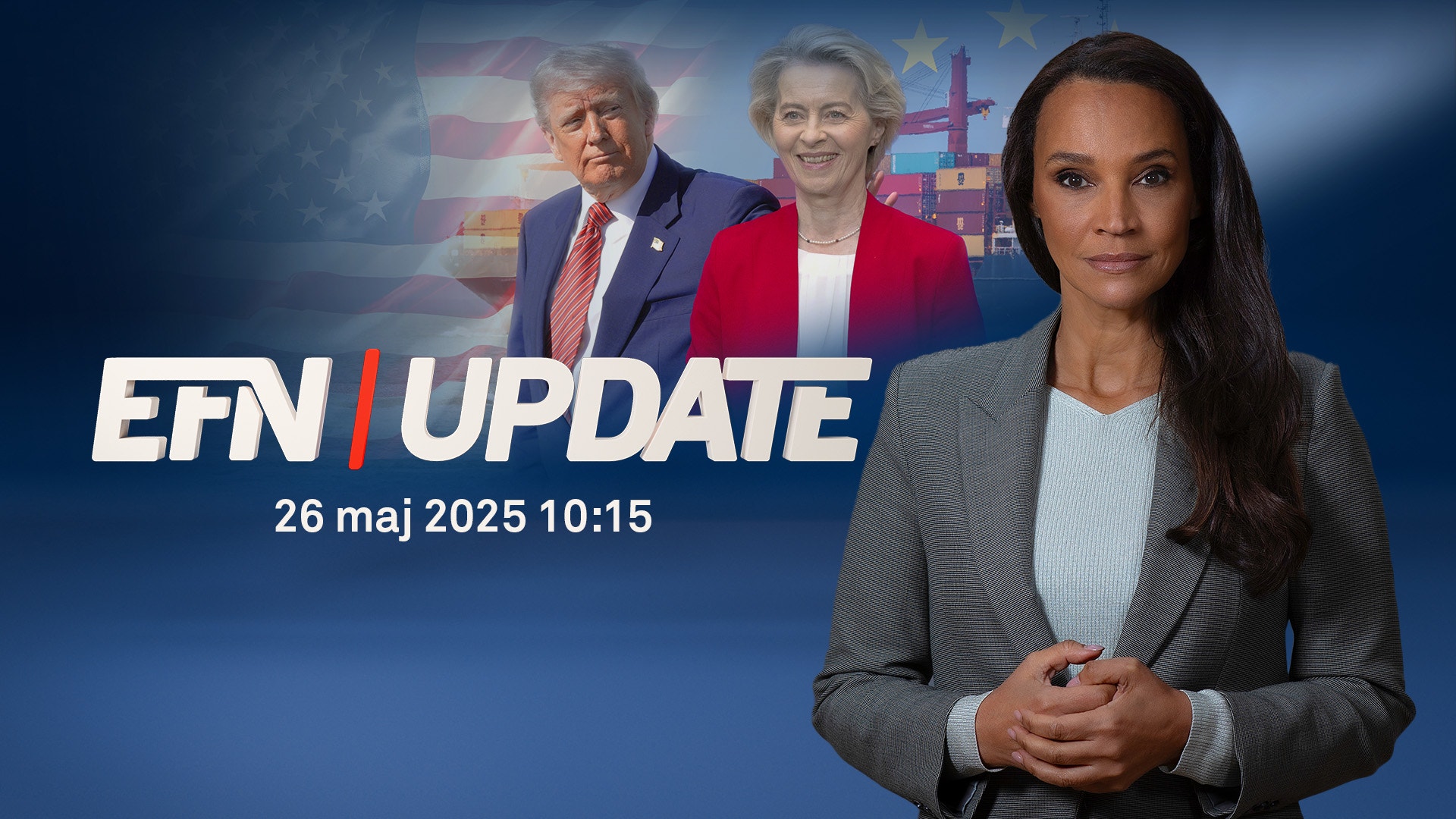 Efn Video: EFN Update 10.15: Förlängd tullpaus sänker guldpriset | EFN Play