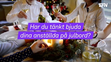 Ekonomin bakom företagsjulbordet