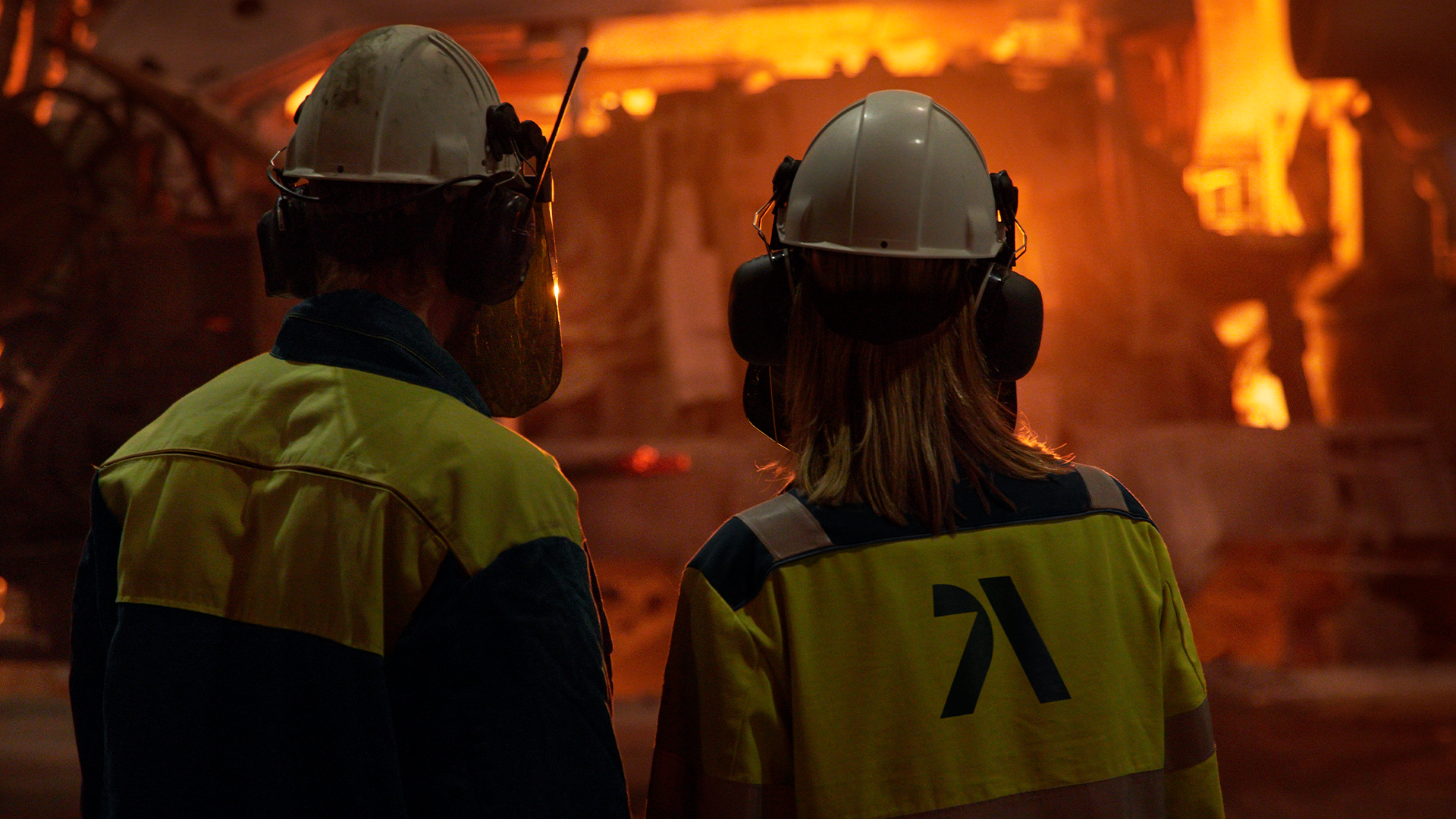 Bild från Alleimas fabrik. 