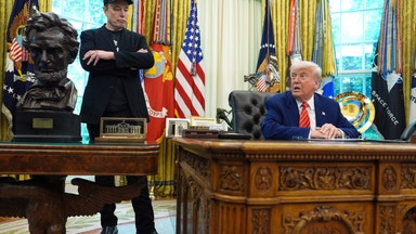 Elon Musk och Donald Trump i storbråk