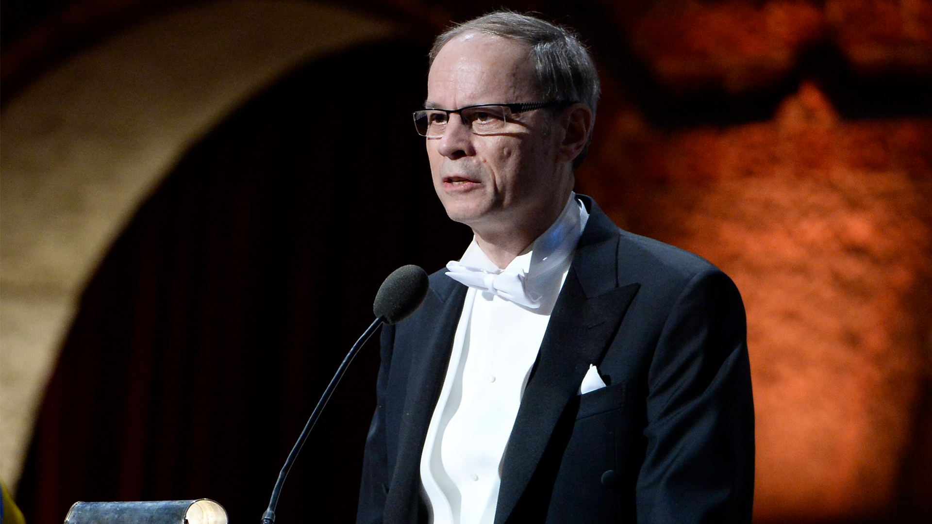 Jean Tirole när han tog emot Nobelpriset i ekonomi 2014.