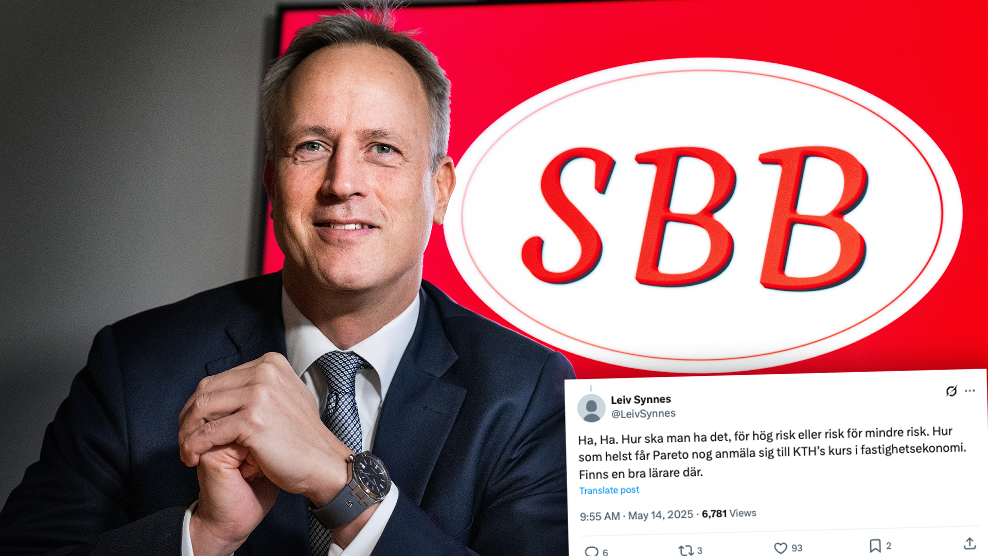 SBB-vd:ns känga efter Paretos analys