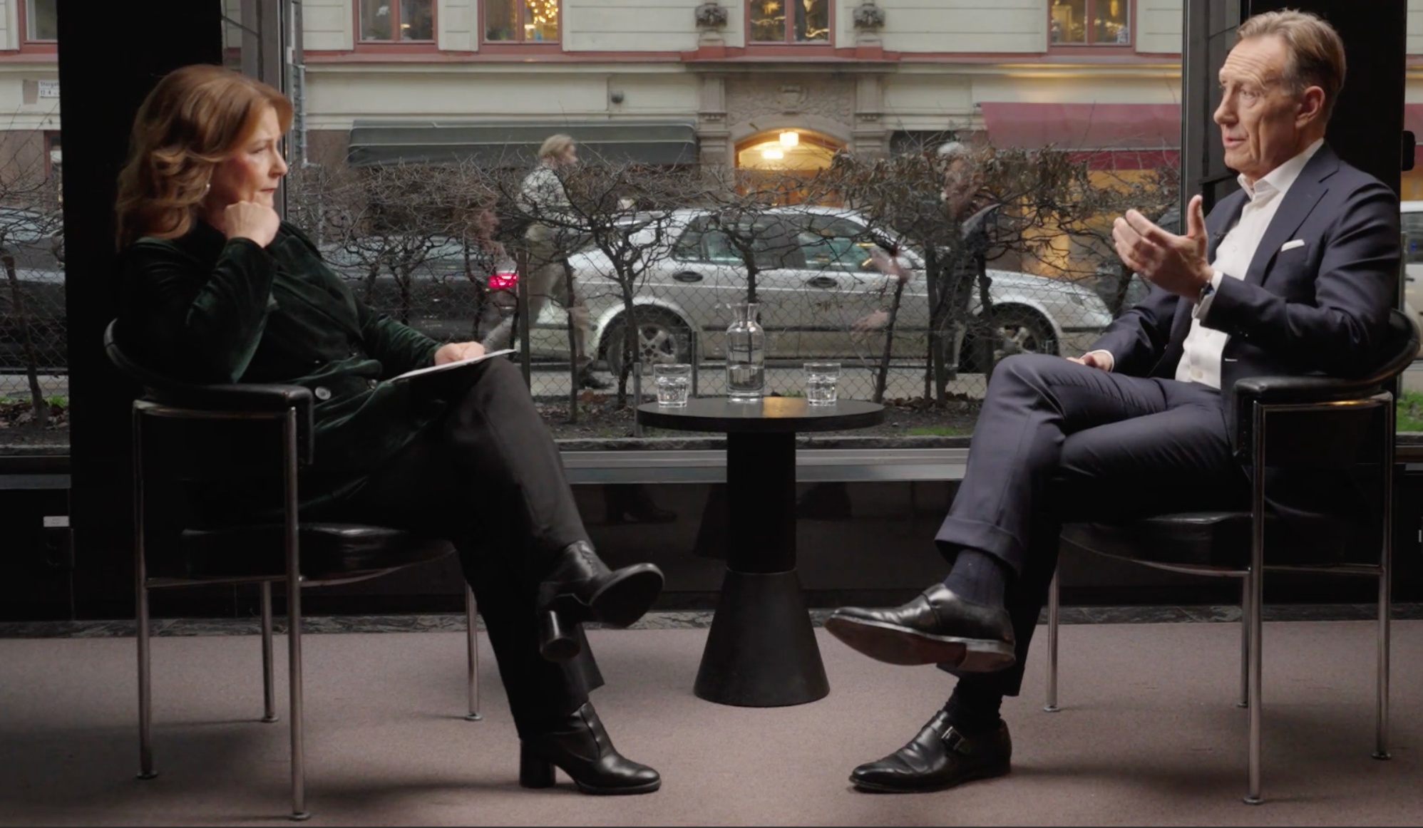 Anna Hedenmo möter Jan-Olof Jacke