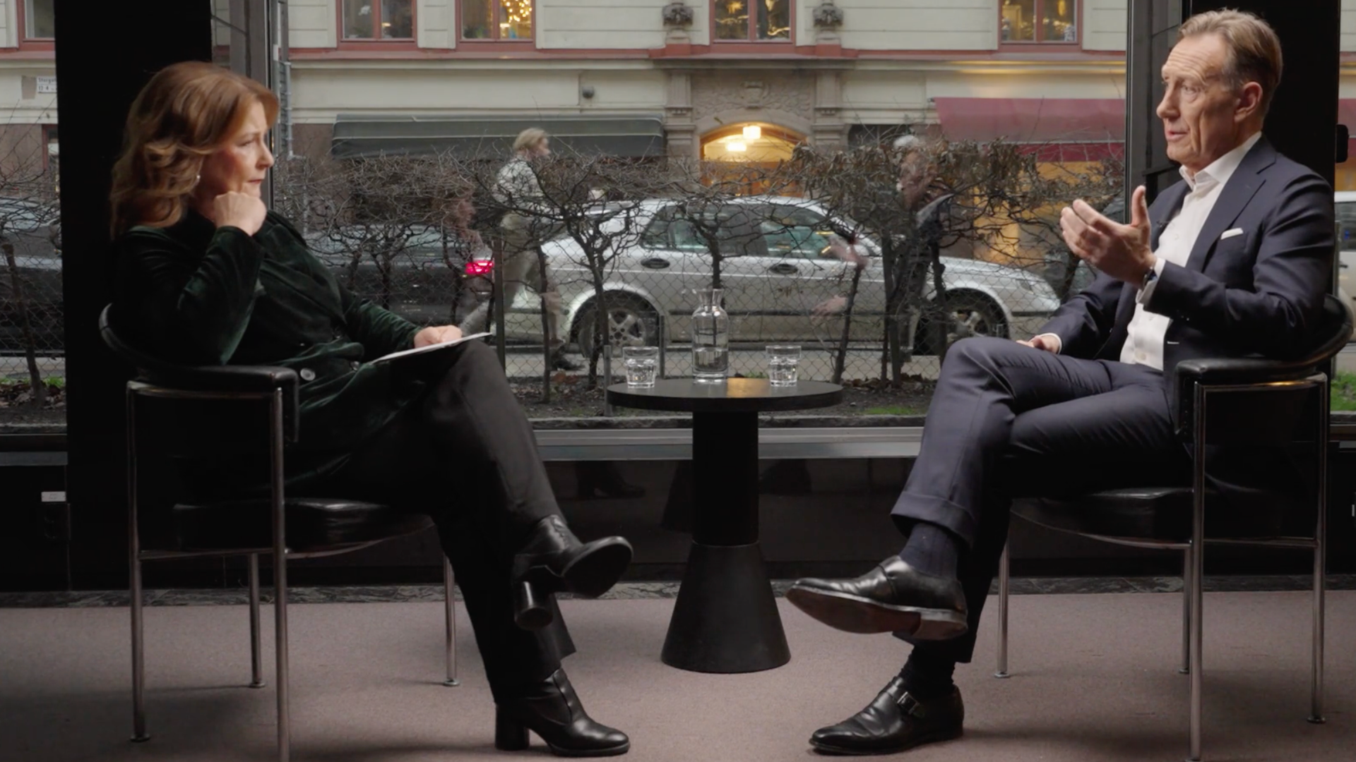 Anna Hedenmo möter Jan-Olof Jacke