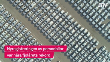 Fler nya bilar med sladd