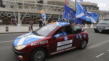 ”EU vägrar självständigt Skottland"