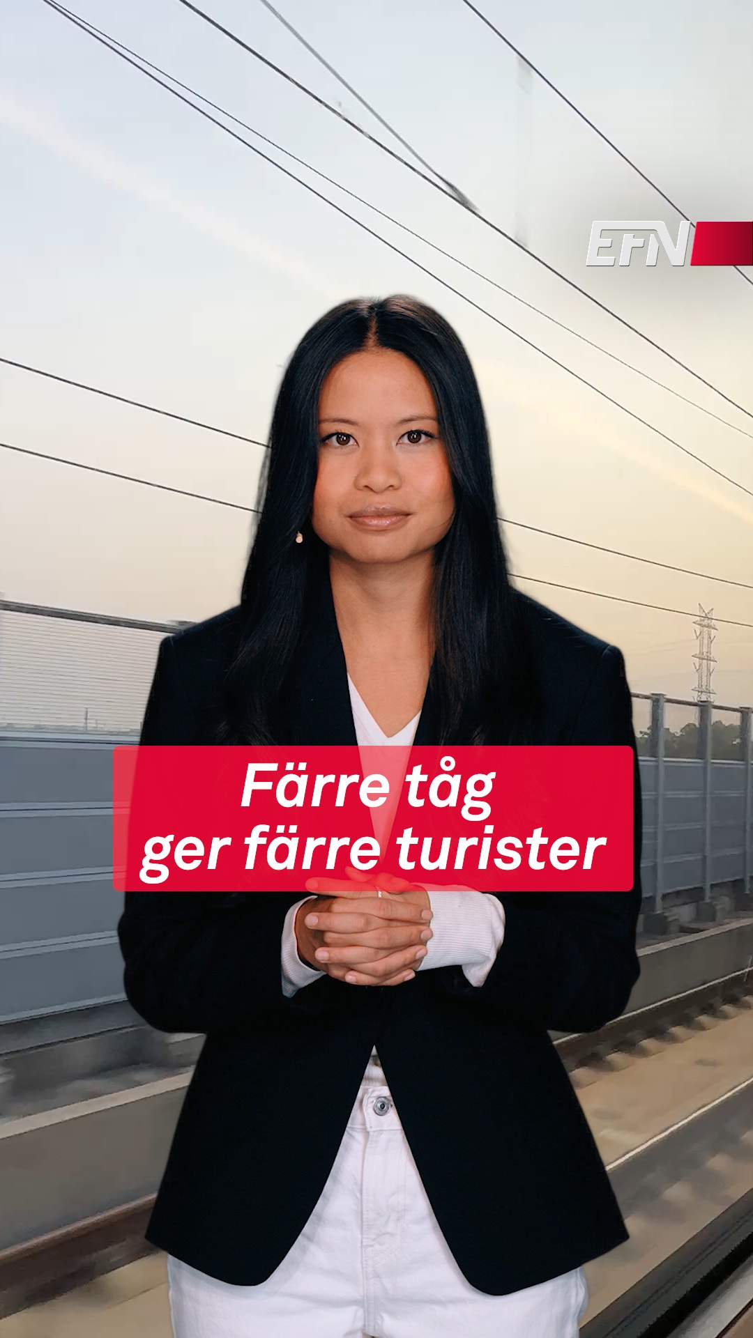 Färre tåg