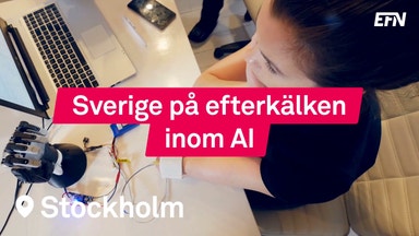 Sverige bland de sämsta på AI