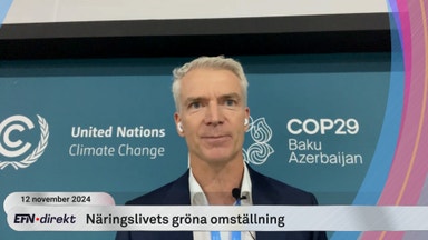 Direkt från COP29: Finansiering högst på agendan i Baku