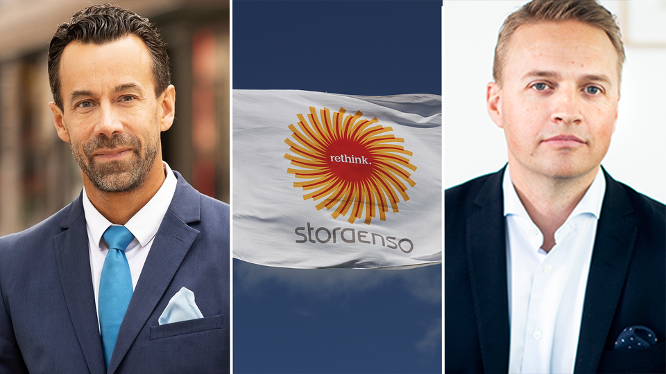 Handelsbankens råvaruanalytiker Christian Kopfer och Carnegies aktiechef Karl Hedberg om Stora Ensos planer.