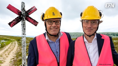 Ola Serneke och Erik Selin satsar miljarder på varsin fjälltopp