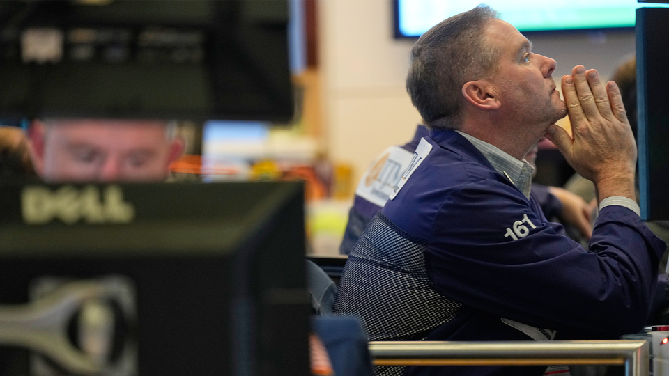 Mäklare på Wall Street.