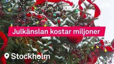 Stockholm satsar på julbelysning