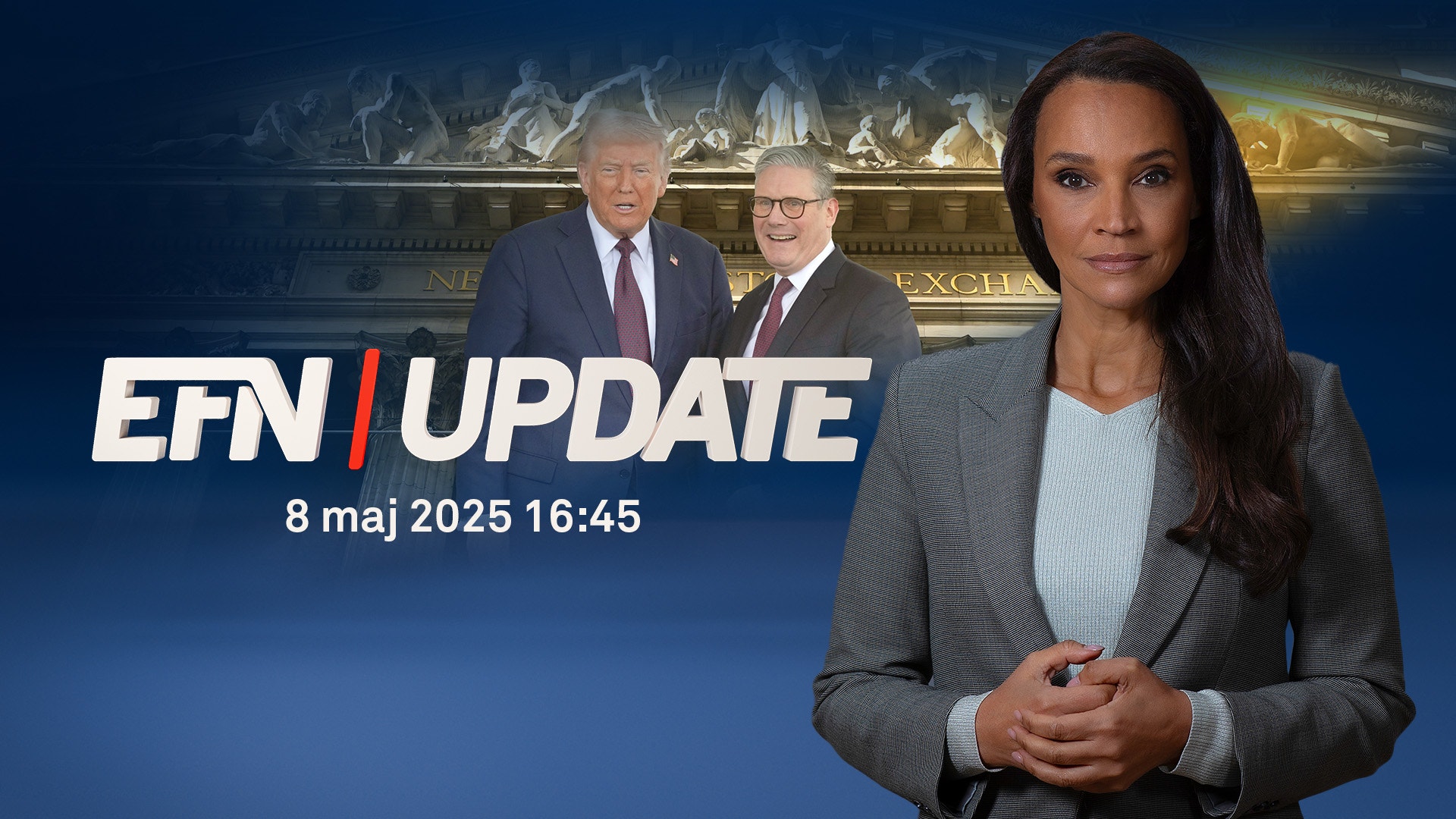 Efn Video: EFN Update 16.45: Handelsavtal klart – grönt på Wall Street ...