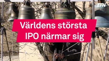 Världens största börsintroduktion nära