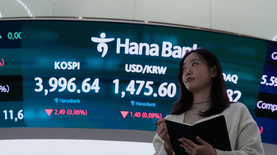 Börsen i Sydkorea.