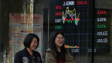 Kinesiska aktier tickar upp – rädsla för bubbla stiger