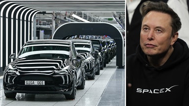 Elon Musk miljardtankar i Tesla – aktien lyfter i förhandeln
