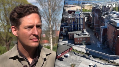 Hemma i Ö-vik: Källström leder hellre företag än Centern