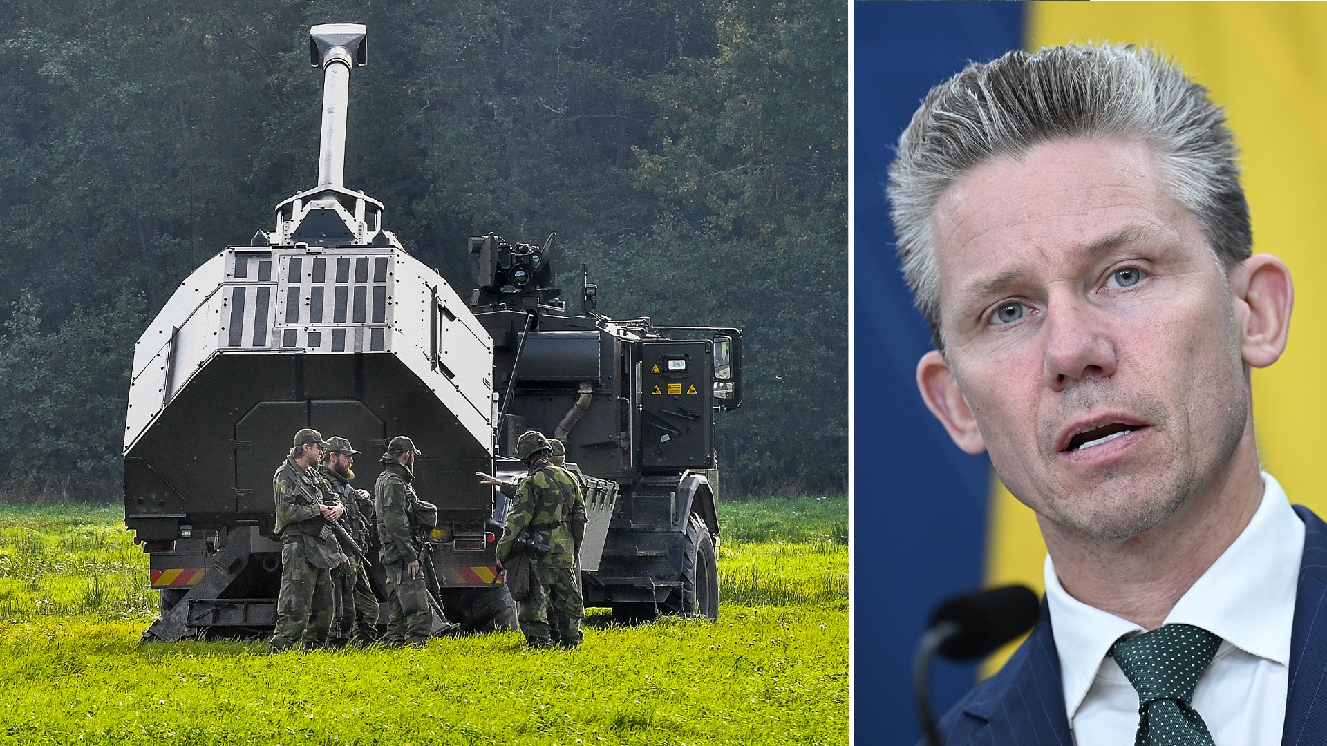 Pål Jonson, Sveriges försvarsminister.