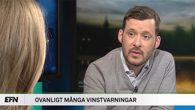 Rekord i vinstvarningar