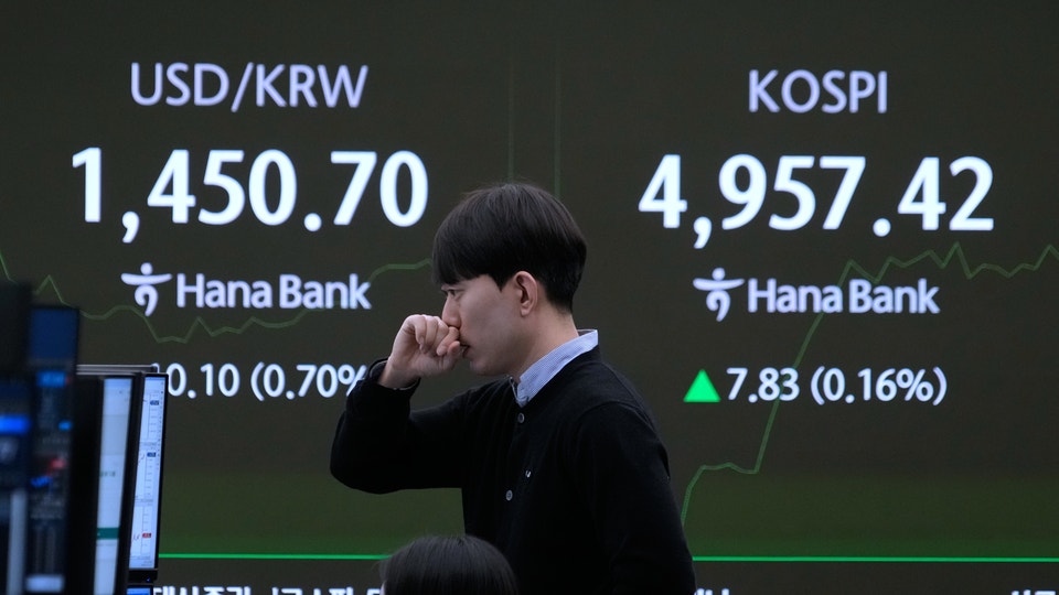 Börsmäklare i Sydkorea.