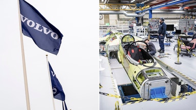 Volvo och Saab faller tungt på börsen