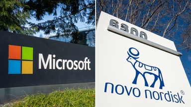 Dagens rekar: Microsoft höjs – Novo sänks