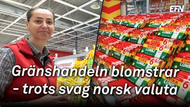 Gränshandeln kokar: ”Dubbelt så många besökare”