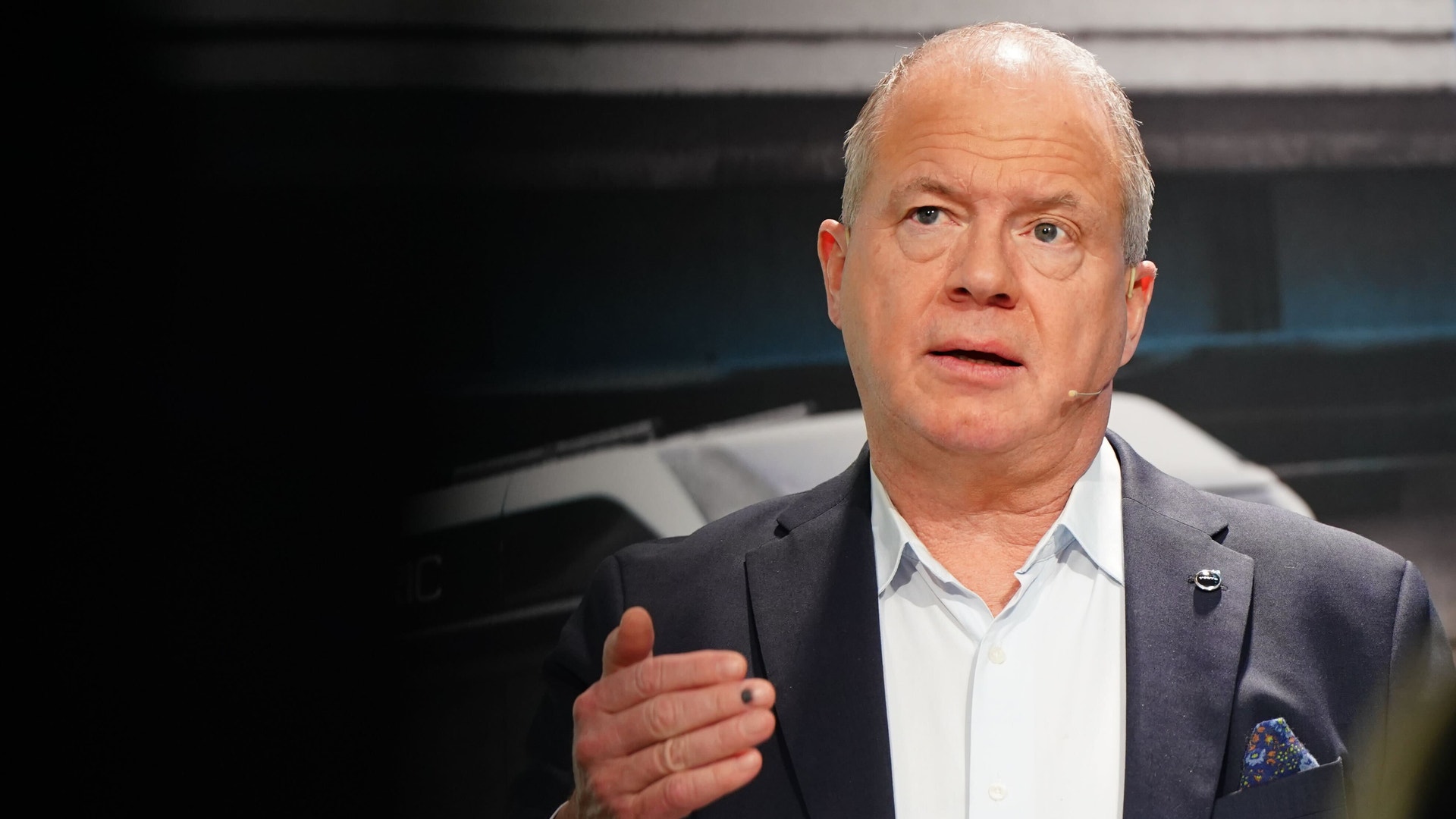 AB Volvos vd Martin Lundstedt.