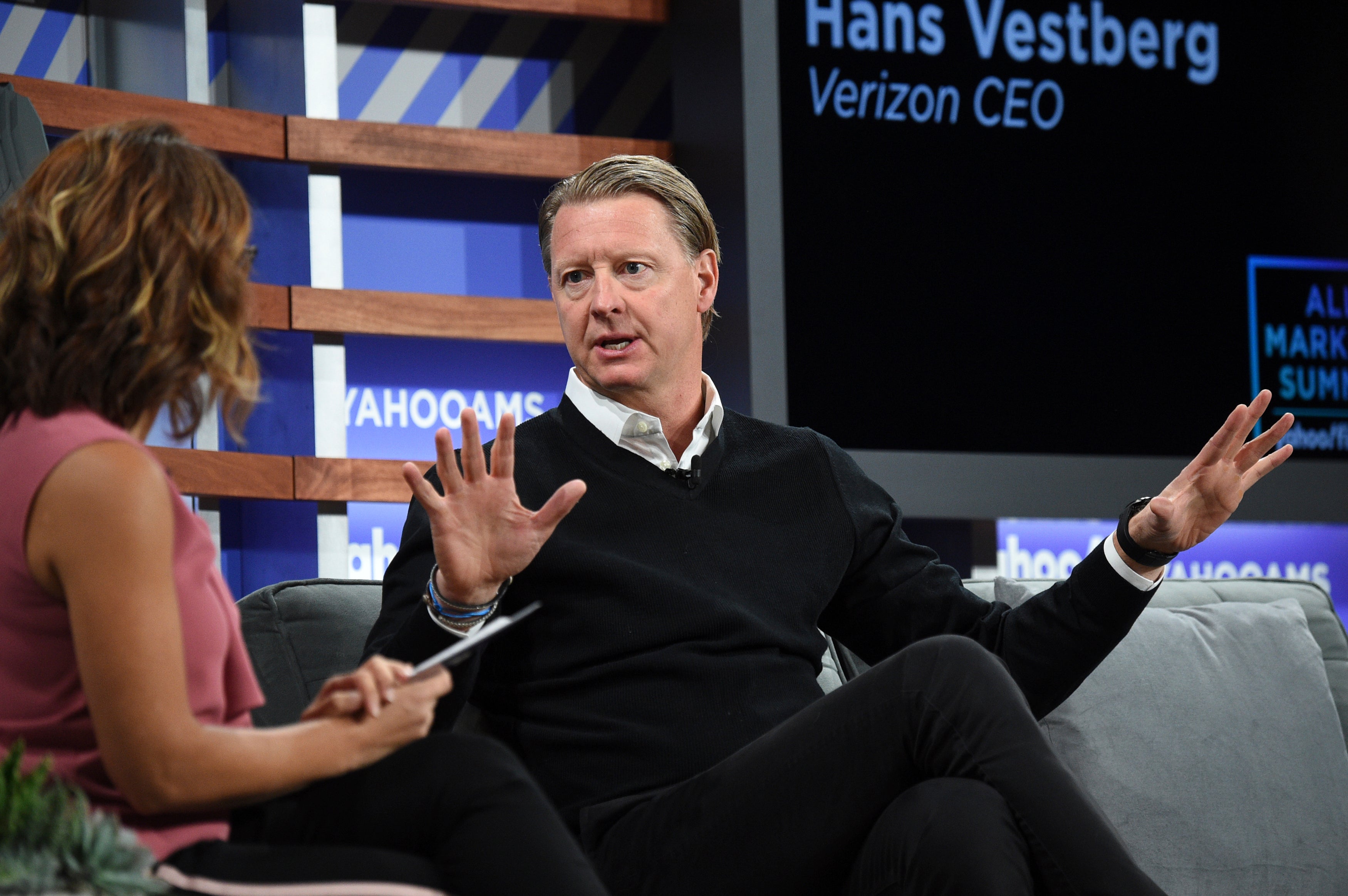 Hans Vestberg. 