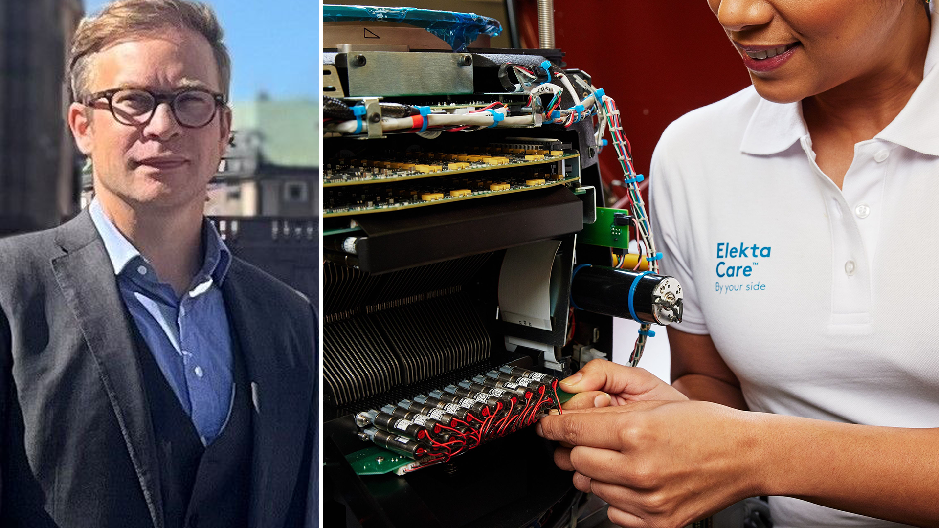 Origo Fonders Per Johansson om Elekta.