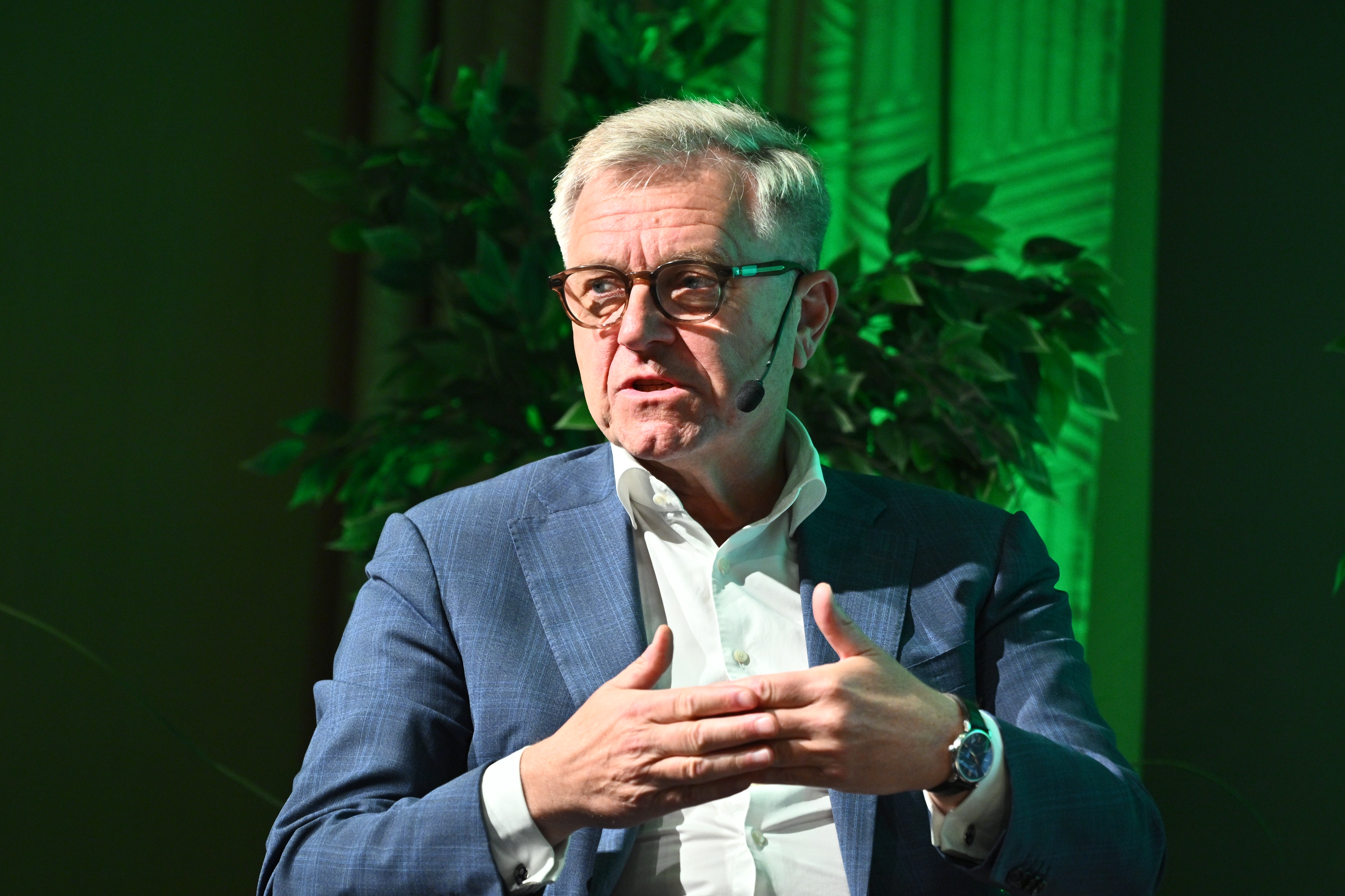 Tom Erixon, vd Alfa Laval, var värd för European Business Nuclear Alliance.