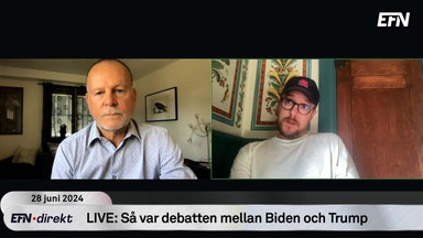 Så gick presidentvalsdebatten mellan Joe Biden och Donald Trump