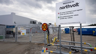 Regeringen säger nej till Northvolt-stöd