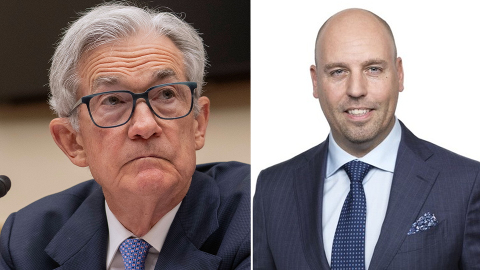 Fed-chefen Jerome Powell och SEB:s analyschef Karl Steiner