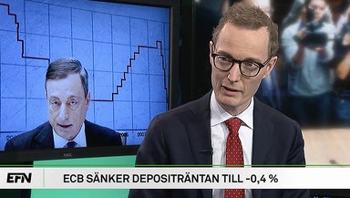 ECB sänker räntan