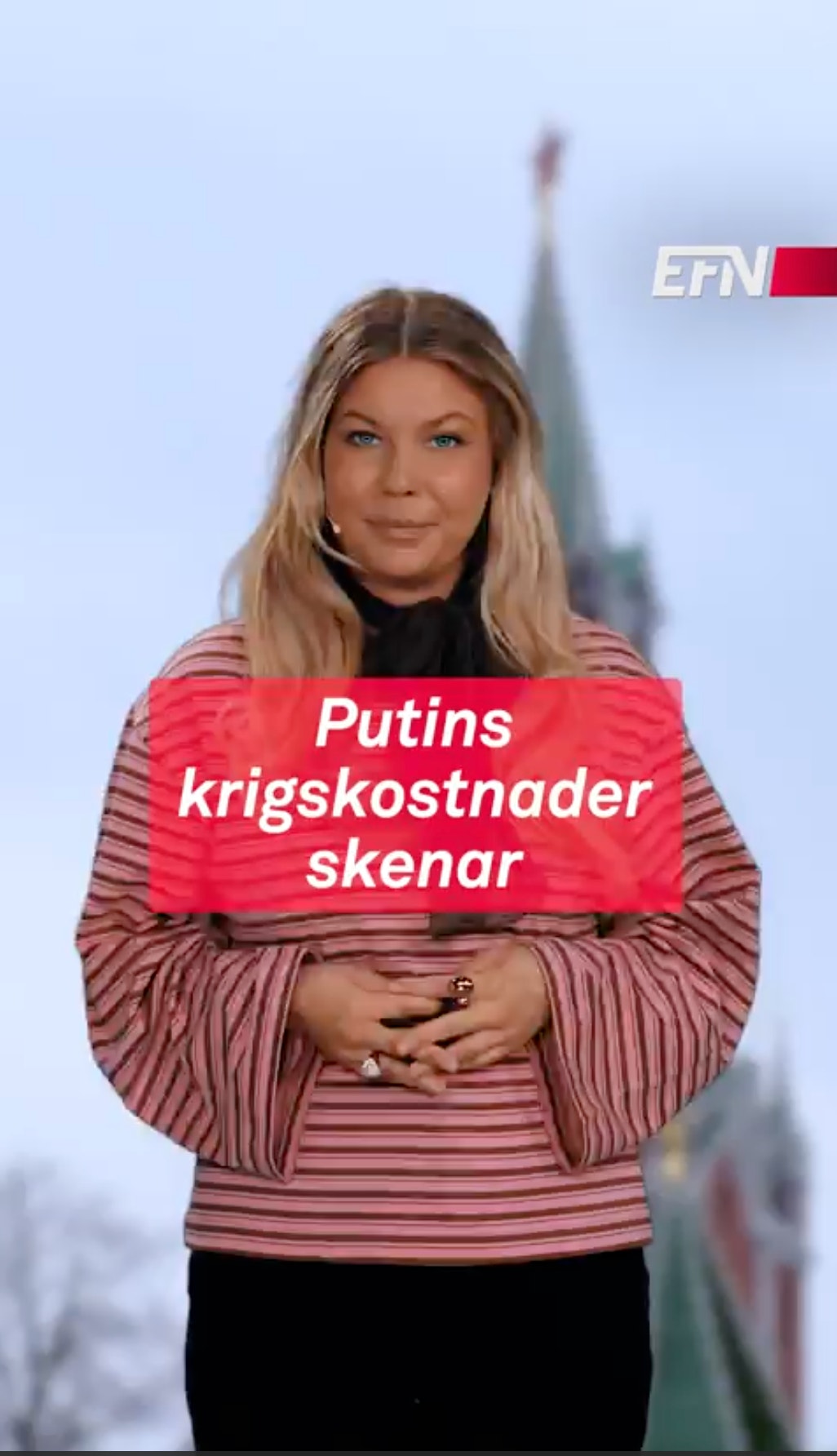 Putins krigskassa skenar